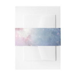 星雲オリオン天文学ピンク紫の空の星 招待状ベリーバンド