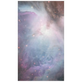 星雲オリオン天文学ブルーピンクバイオレット空の星 テーブルクロス (正面)