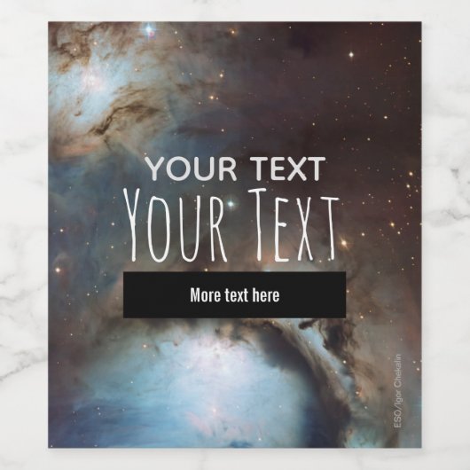 星雲オリオン ワインラベル (シングルラベル)