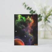 星雲クラスター宇宙術 ポストカード (スタンド正面)