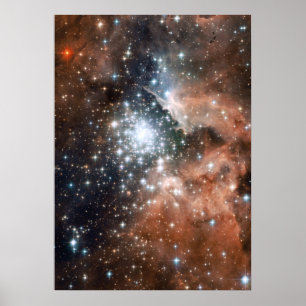 星雲スター銀河系ヒップスターギークカッコいい自然宇宙 ポスター