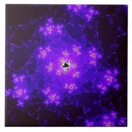 星雲フラクタルセラミックタイル タイル