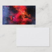 星雲名刺 名刺 (正面/裏面)
