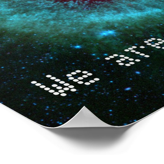 星雲天文学サイエンス宇宙引用文 ポスター (角)