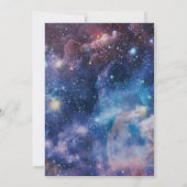 星雲宇宙宇宙銀河系 招待状 (裏面)