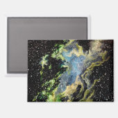 星雲絵を描磁石 マグネット (正面/裏面)