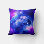 星雲鮮やか探査パターン クッション (裏面)