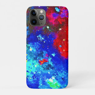 星雲鮮やか模様の色 iPhone 11 PROケース