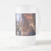 星雲4のアルゾオキプリンセス フロストグラスビールジョッキ (正面右)