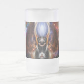 星雲4のアルゾオキプリンセス フロストグラスビールジョッキ (中央)