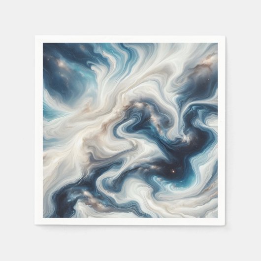 星雲 スタンダードカクテルナプキン (正面)