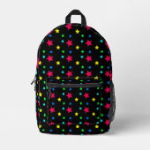 星雲 プリントバックパック (正面)