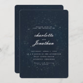 星雲 招待状 (正面/裏面)