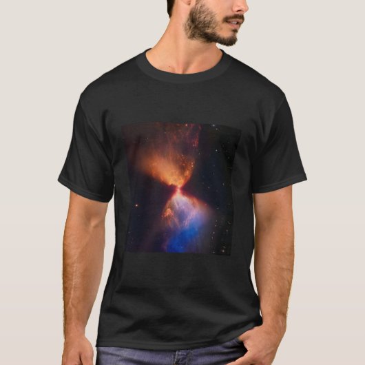 星雲L1527宇宙ガラ付きプロトスター Tシャツ (正面)