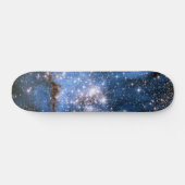 星雲NGC346の幼い星 - ハッブル宇宙写真 スケートボード (横)