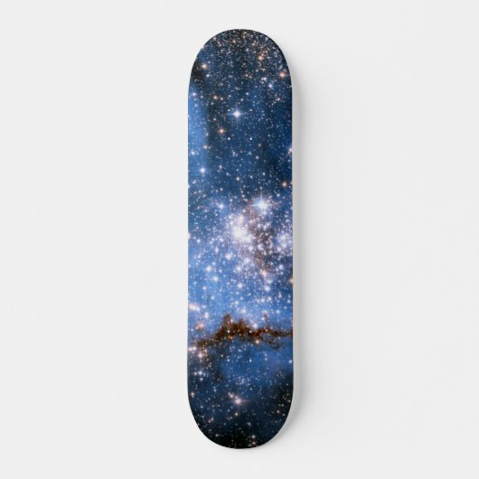 星雲NGC346の幼い星 - ハッブル宇宙写真 スケートボード (正面)