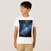 星雲NGC346の幼い星 - ハッブル宇宙写真 Tシャツ (正面フル)