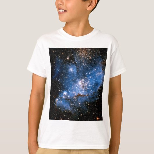 星雲NGC346の幼い星 - ハッブル宇宙写真 Tシャツ (正面)