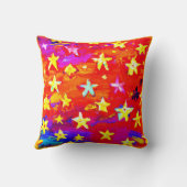 星鮮やかの色。買今 クッション (裏面)