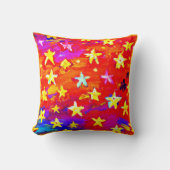 星鮮やかの色。買今 クッション (正面)