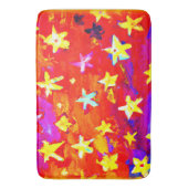 星鮮やかの色。買今 バスマット (正面縦)