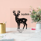 星鹿誕生のお知らせ アクリルサイン (ウェディング)