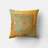 星黄,緑,茶色 クッション (裏面)