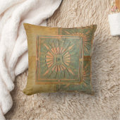 星黄，緑，茶色 クッション (ブランケット)