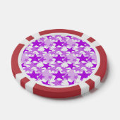 星3紫 ポーカーチップ (シングル)