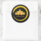 星5つ ラウンドシール (バッグ)