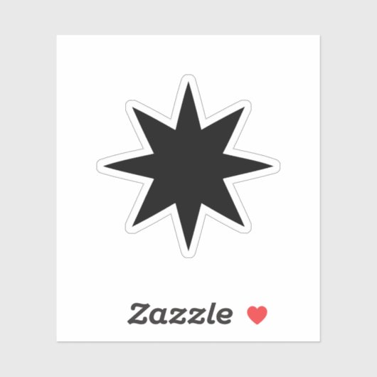 星8点 シール (シート)