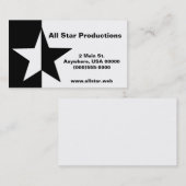 "星"の名刺 名刺 (正面/裏面)