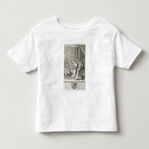 星、イラストレーションを調査しているギリシャの天文学者 トドラーTシャツ