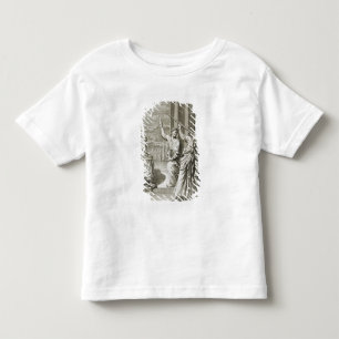 星、イラストレーションを調査しているギリシャの天文学者 トドラーTシャツ