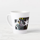 星 カフェラテマグ (左アングル)