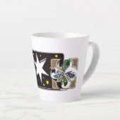 星 カフェラテマグ (右アングル)