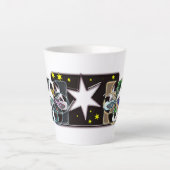 星 カフェラテマグ (正面)