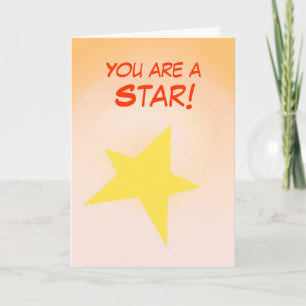 星、カードがカスタマイズお祝いです カード