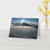 星 カード (黄色い花)