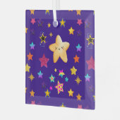 星 ガラスオーナメント (正面左)