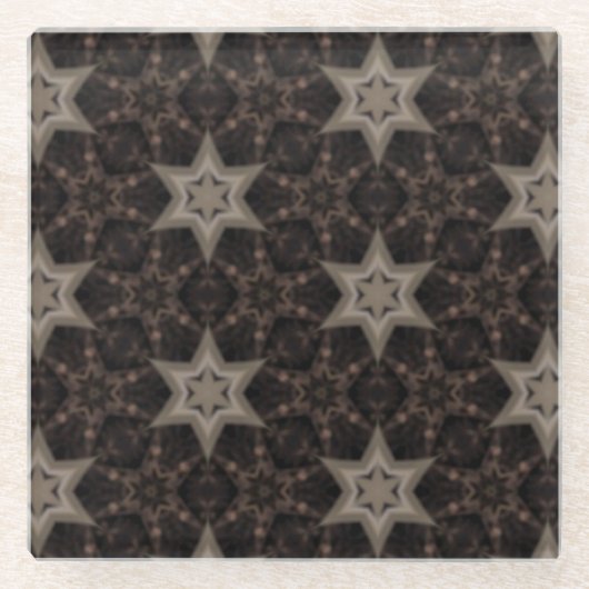 星 ガラスコースター (正面)