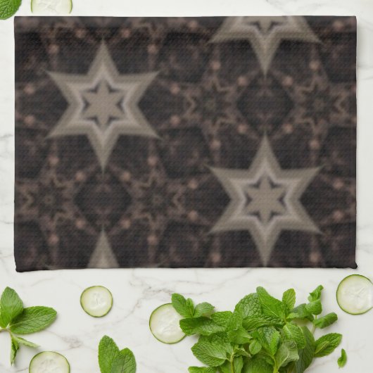 星 キッチンタオル (折り畳み)