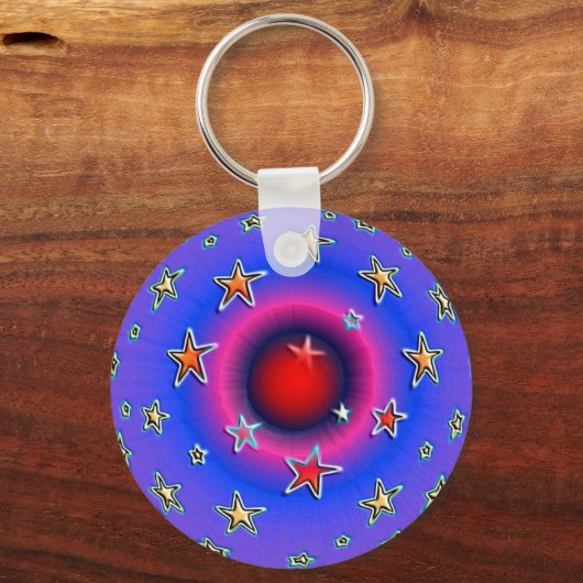 星 キーホルダー (正面)