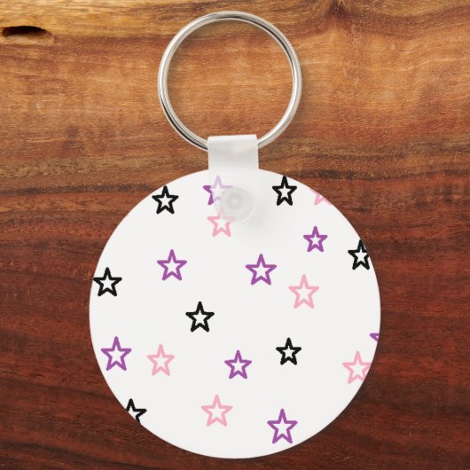 星 キーホルダー (正面)