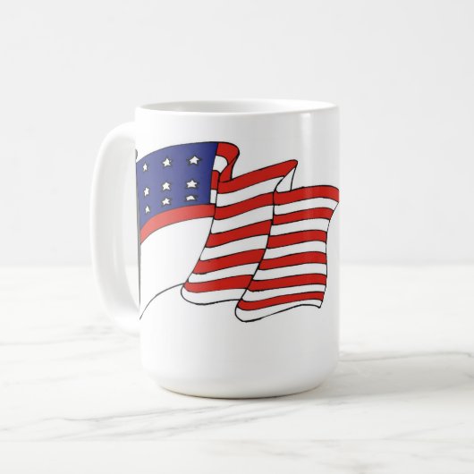 星- コーヒーマグカップ (正面左)