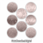 星，シール，ハート,結婚婚約 シール (正面)