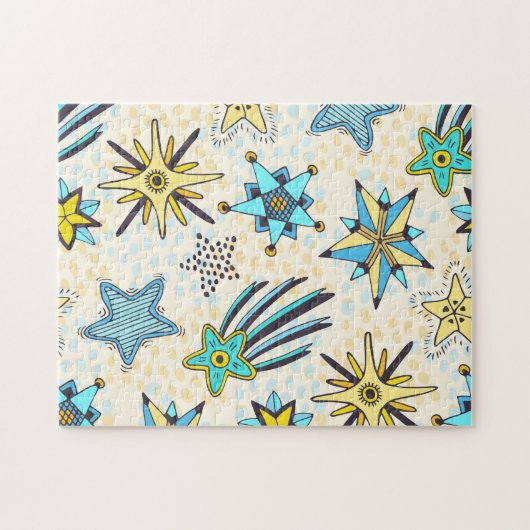 星 ジグソーパズル (横)