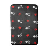 星・スカル・石骨風呂マット バスマット (正面縦)