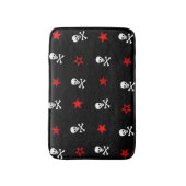 星・スカル・石骨風呂マット バスマット (正面縦)