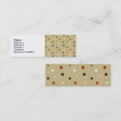 星 スキニー名刺 (正面/裏面)